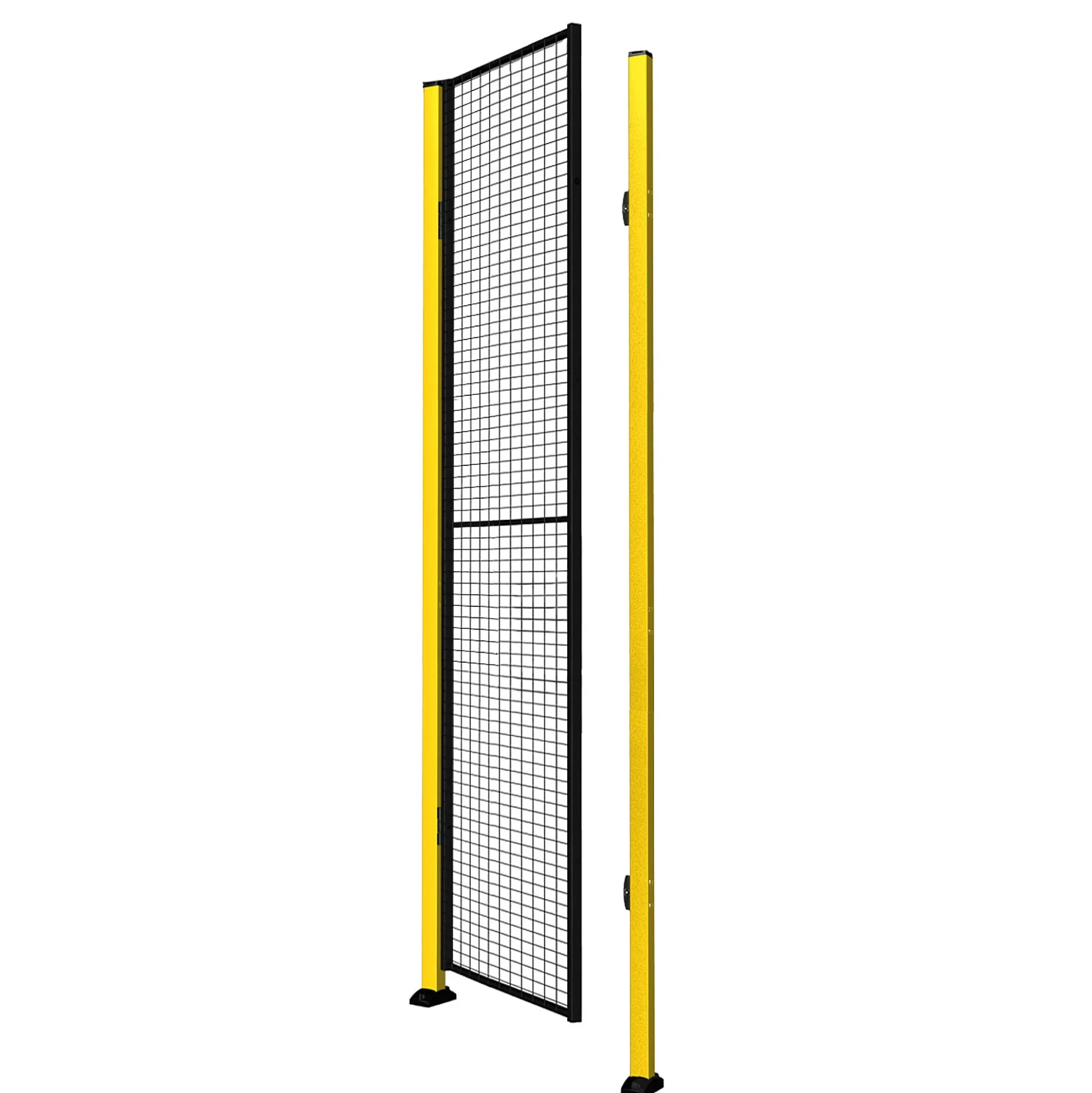 Ovi X-GUARD Yksiosainen, ilman yläputkea, sis. pylväät ja verkkoelementin, 2000x900 mm