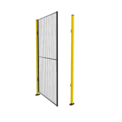 Ovi X-GUARD Yksiosainen, ilman yläputkea, sis. pylväät ja verkkoelementin, 2300x1500 mm