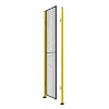 Ovi X-GUARD Yksiosainen, ilman yläputkea, sis. pylväät ja verkkoelementin, 2300x900 mm