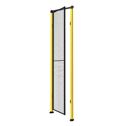 Ovi X-GUARD Yksiosainen, yläputki, sis. pylväät ja verkkoelementin, 2300x900 mm