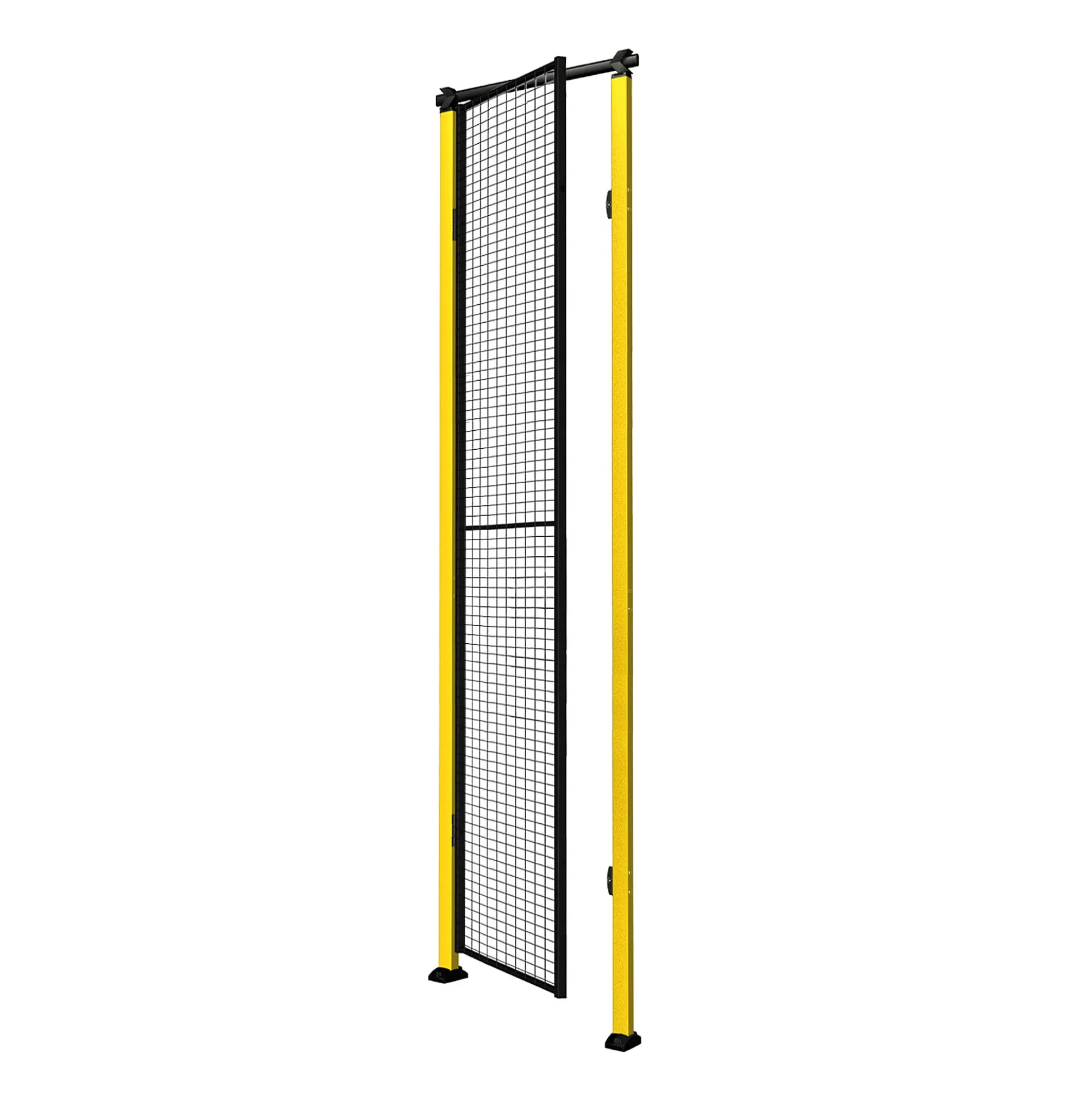 Ovi X-GUARD Yksiosainen, yläputki, sis. pylväät ja verkkoelementin, 2300x900 mm