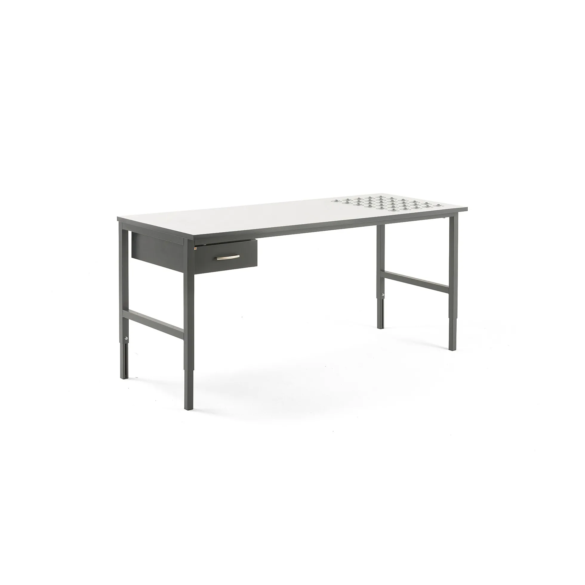 Pakettitarjous CARGO Pakkauspöytä, rullat, 2000x750 mm, vetolaatikko