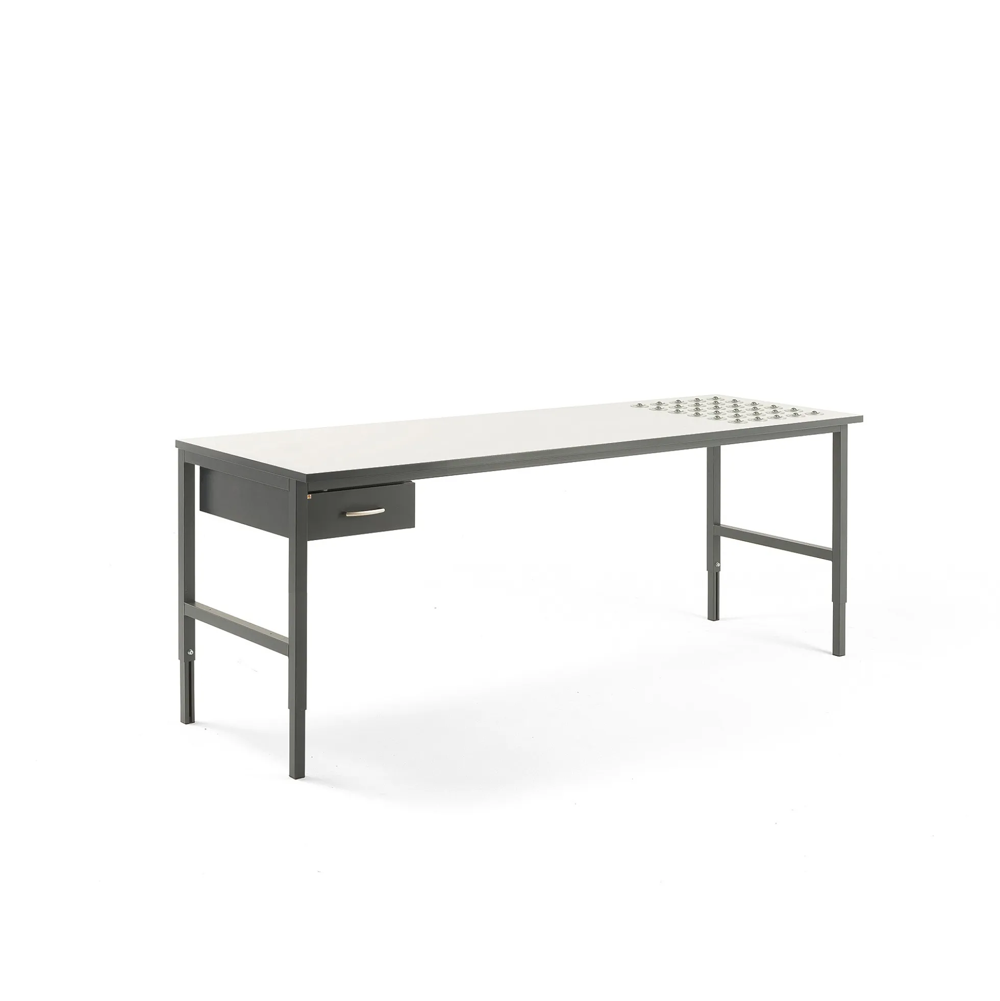 Pakettitarjous CARGO Pakkauspöytä, rullat, 2400x750 mm, vetolaatikko