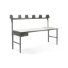 Pakettitarjous CARGO Pakkauspöytä, rullat, 2400x750 mm, vetolaatikko, ylähylly