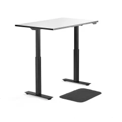 Pakettitarjous NOMAD + STAND Sähköpöytä + seisontamatto