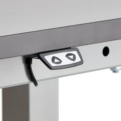 Pakkauspöytä MOTION Korkeussäädettävä, 1500x800 mm, harmaa
