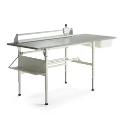 Pakkauspöytä SEND 2000x800 mm, harmaa