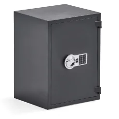Palo- ja murtoturvakaappi SILVER Elektroninen lukko, 670x440x450 mm