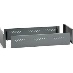 Paneeli CREATE Etu/taka, jalkoihin, 900 mm, harmaa