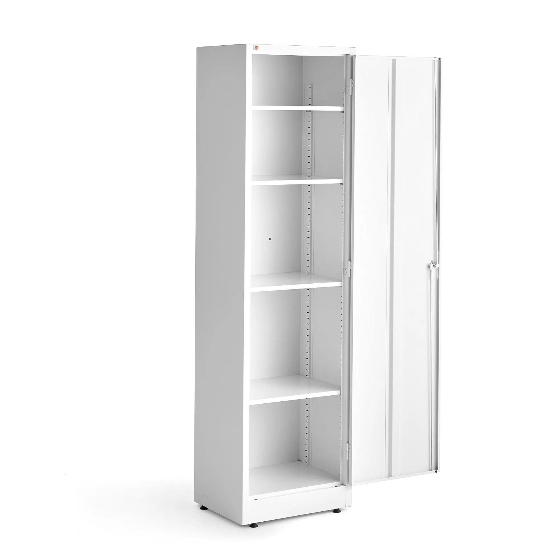 Peltinen arkistokaappi SMART 1900x530x400 mm, valkoinen