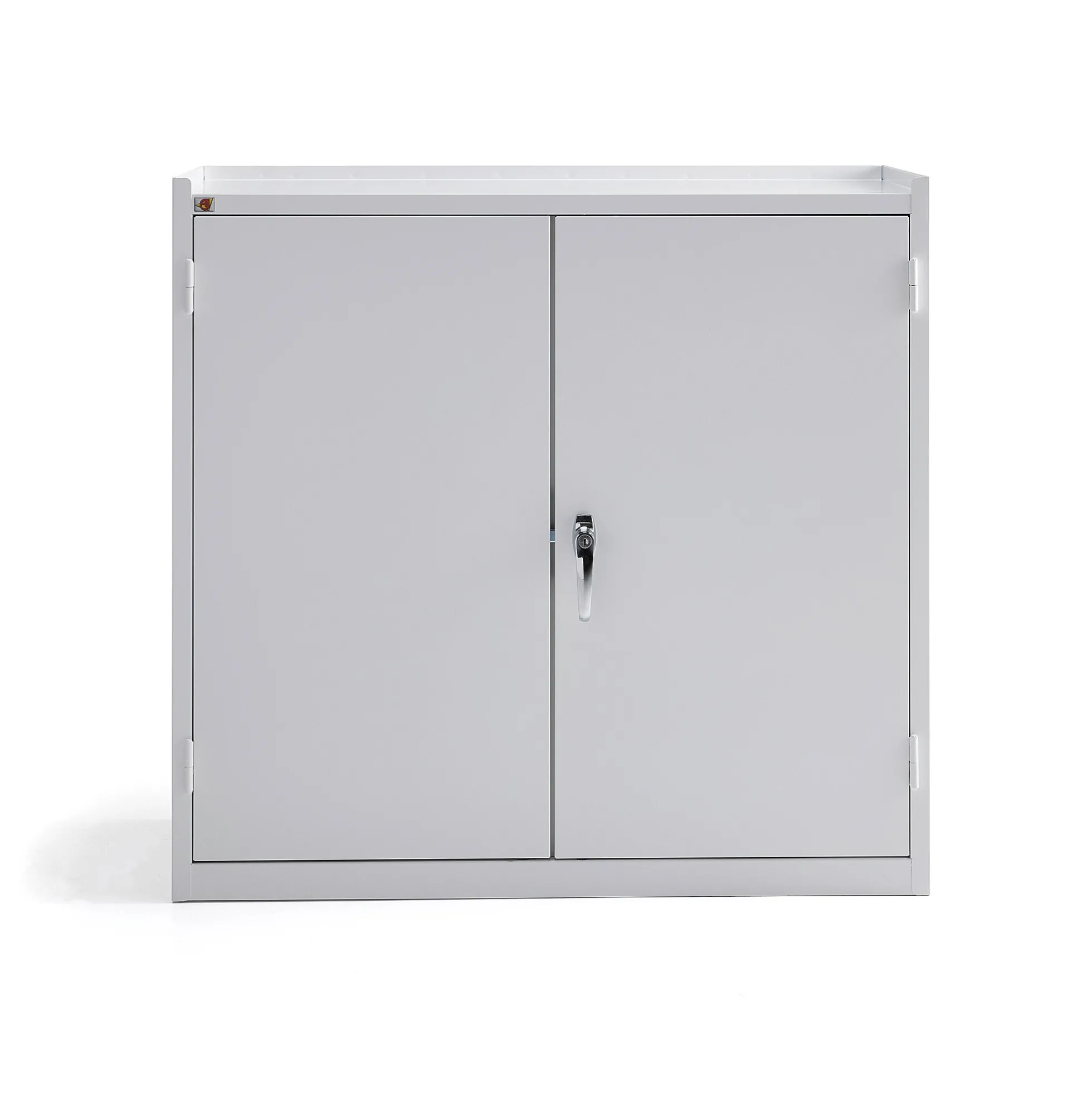 Peltinen säilytyskaappi SERVE 900x950x450 mm, valkoinen