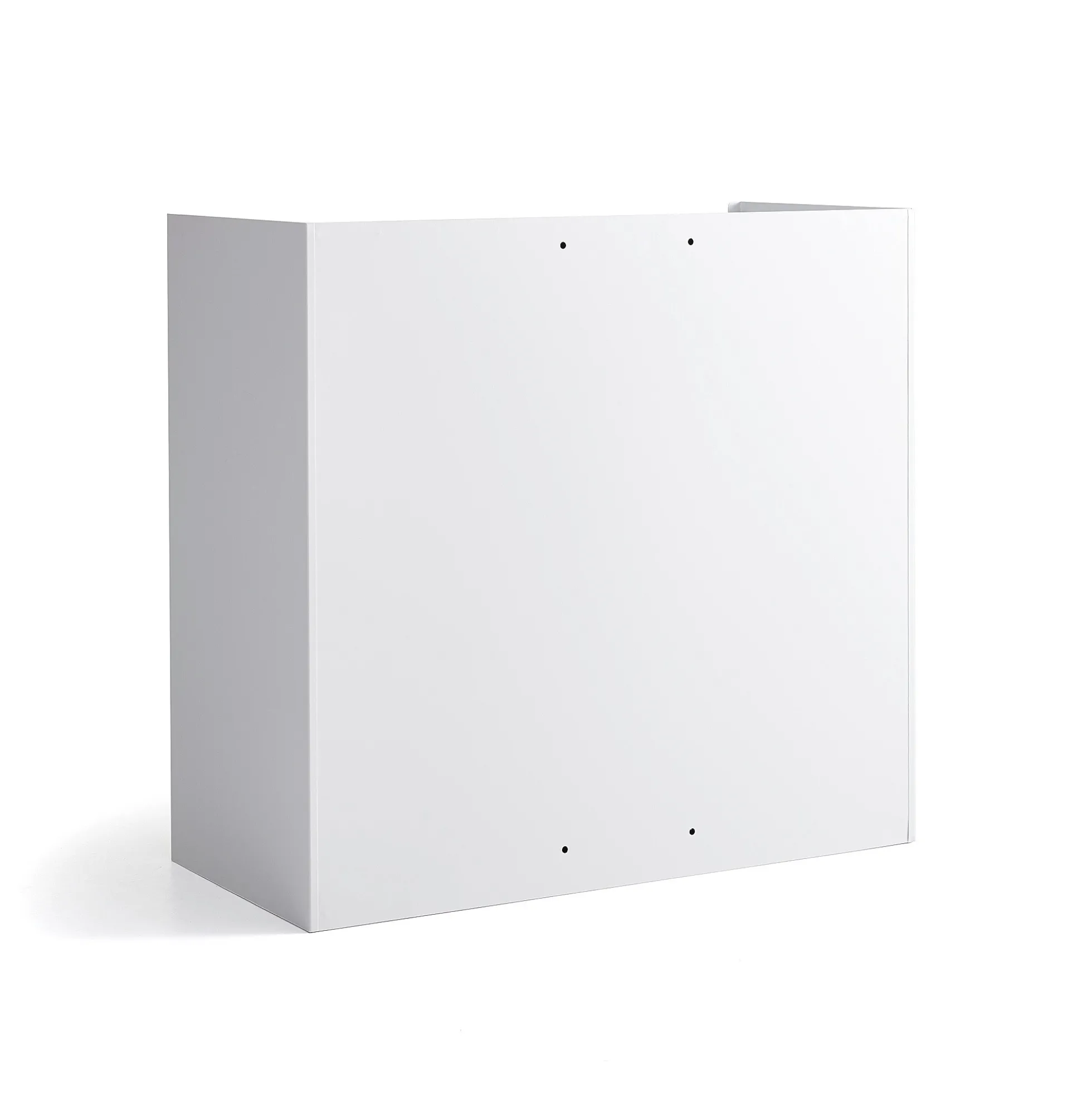Peltinen säilytyskaappi SERVE 900x950x450 mm, valkoinen