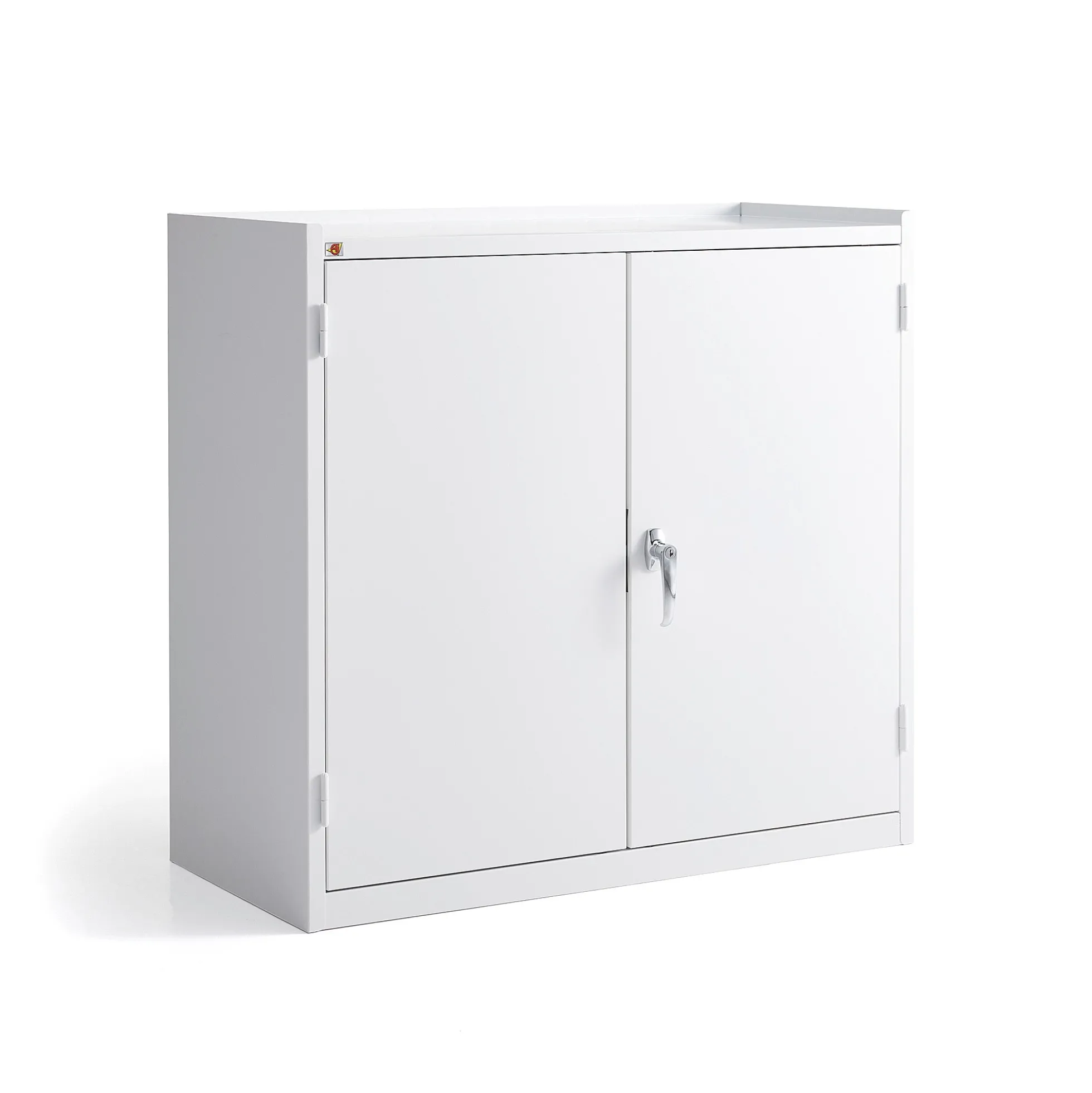 Peltinen säilytyskaappi SERVE 900x950x450 mm, valkoinen