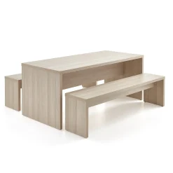 Penkki CONNECT 1700x360x450 mm, saarni