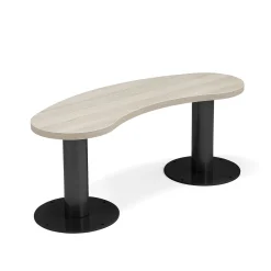 Penkki GATHER Lattiakiinnitys, 1100x340x440 mm, antrasiitinharmaa, tuhkanharmaa