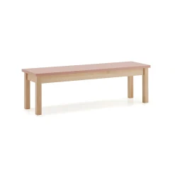 Penkki ZET 1200x360 mm, tummanpunainen