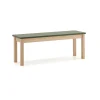 Penkki ZET 1200x440 mm, tummanvihreä