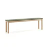 Penkki ZET 1800x440 mm, tummanvihreä