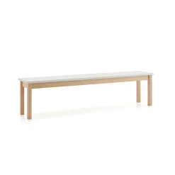 Penkki ZET 1800x360 mm, valkoinen