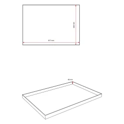 Piirustuslaatikosto SKETCH 10 laatikkoa, A1, pyökkilaminaatti