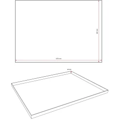 Piirustuslaatikosto SKETCH 5 laatikkoa, A0, pyökkilaminaatti