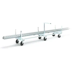 Pitkän tavaran kuljetusvaunu DRIVER 800 kg, 2800x608 mm