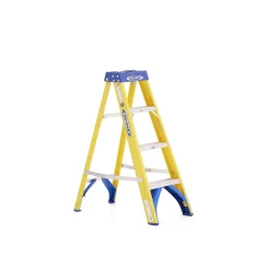 Porrasjakkara LOFTY Lasikuitu, 4 askelmaa, korkeus 1120 mm