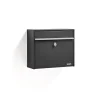 Postilaatikko GAZETTE 320x380x140 mm, musta