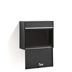 Postilaatikko GAZETTE 320x380x140 mm, musta