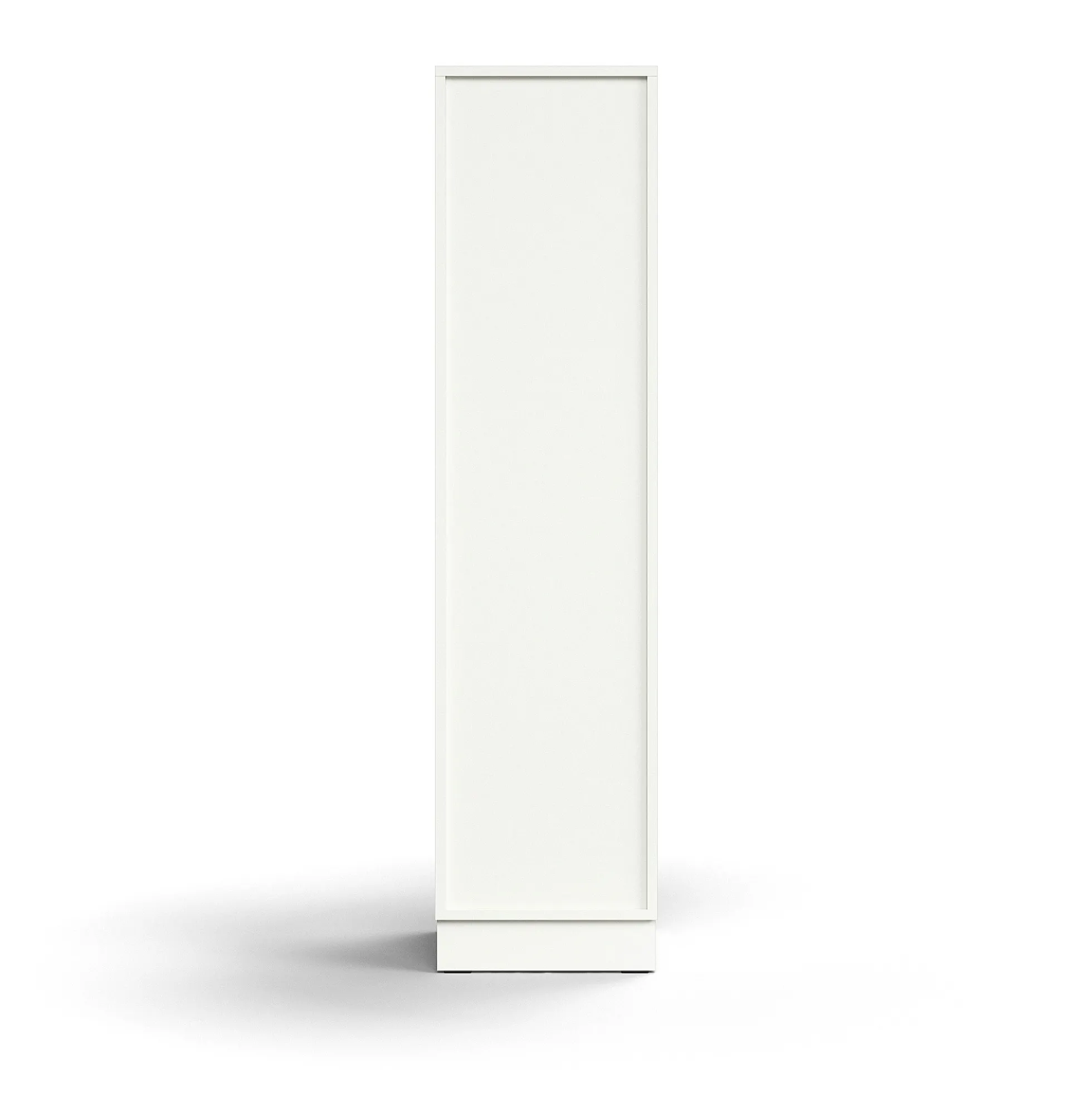 Postinlajitteluhylly QBUS 11 hyllytasoa, sokkeli, 1636x400x400 mm, valkoinen