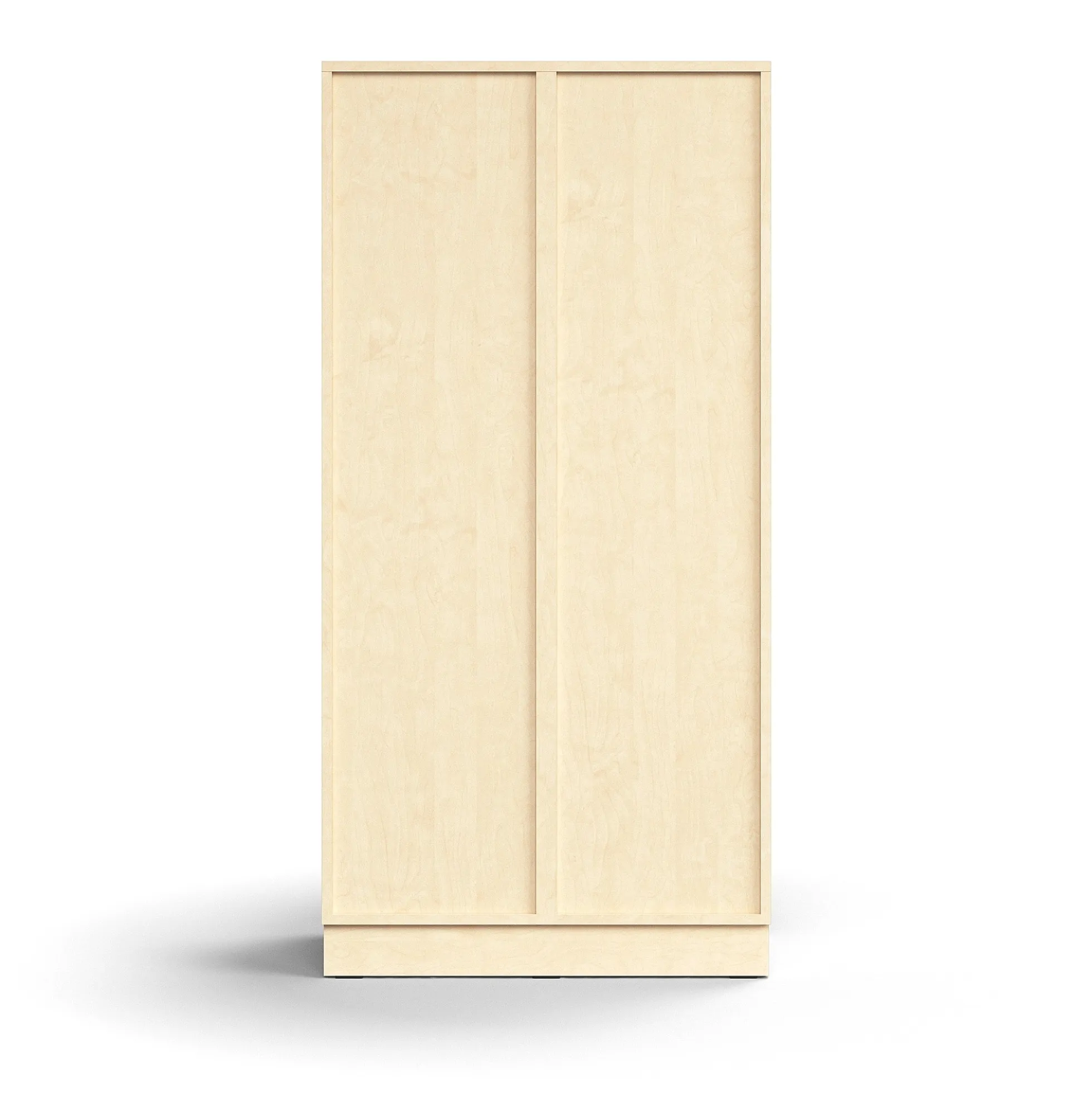 Postinlajittelukaappi QBUS 8 lokeroa, sokkeli, 1636x800x420 mm, koivu