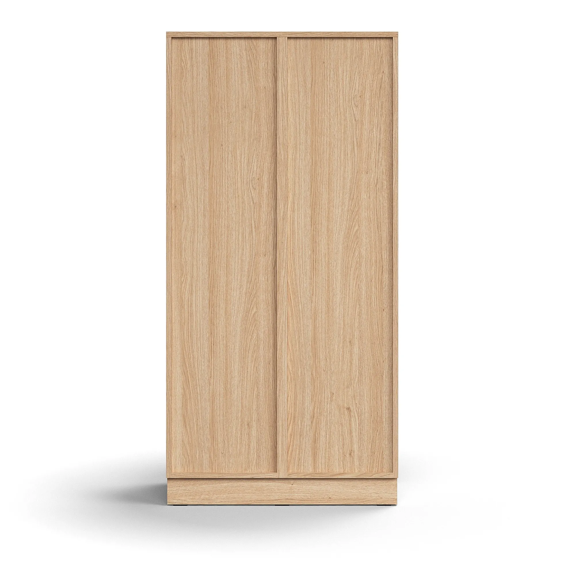 Postinlajittelukaappi QBUS 8 lokeroa, sokkeli, 1636x800x420 mm, tammi