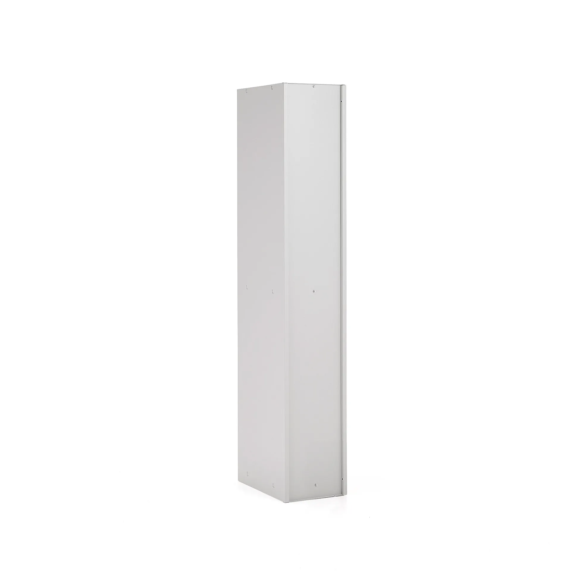 Pukukaappi CLICK 2 ovea, 1 osa, 1800x300x500 mm, harmaa runko, tummanharmaa ovi