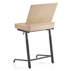 Pulpetti AXIOM Ääntä vaimentava linoleumi, antrasiitinharmaa/beige