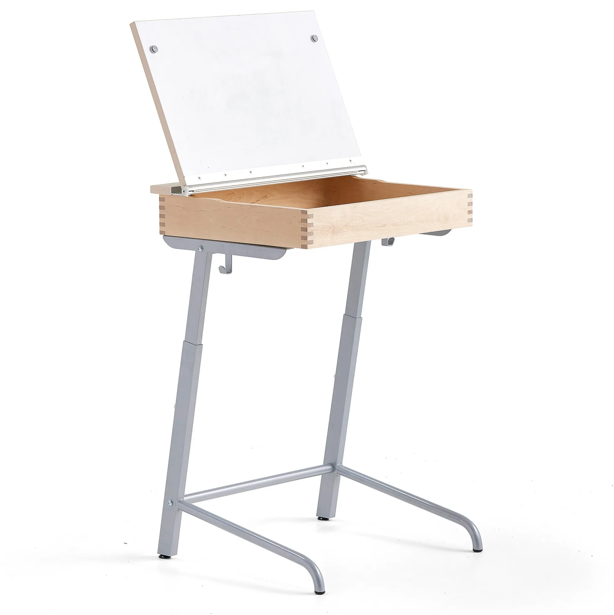 Pulpetti AXIOM Ääntä vaimentava linoleumi, hopeanharmaa/beige