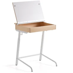 Pulpetti AXIOM Ääntä vaimentava linoleumi, linoleumi, valkoinen/beige