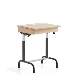 Pulpetti 188 Linoleumi, antrasiitinharmaa/beige