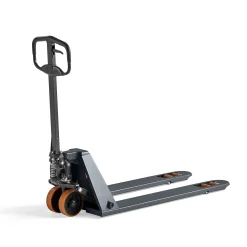 Pumppukärry ASSIST Matala, 51-165 mm, 1500 kg, 1150 mm, telipyörät, polyuretaani, harmaa