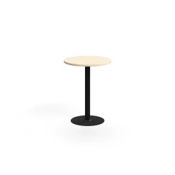 Pyöreä baaripöytä VERTICUS Ø700x900 mm, koivu/musta