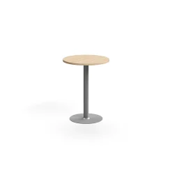 Pyöreä baaripöytä VERTICUS Ø700x900 mm, tammi/hopea