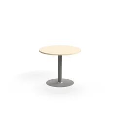 Pyöreä pöytä VERTICUS Ø900x720 mm, koivu/hopea