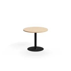 Pyöreä pöytä VERTICUS Ø900x720 mm, tammi/musta