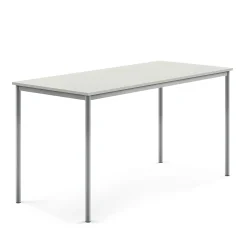 Pöytä BORÅS Korkeapainelaminaatti HPL, 1800x800x900 mm, harmaa, hopeanharmaa