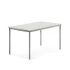 Pöytä BORÅS Korkeapainelaminaatti HPL, 1400x800x720 mm, harmaa, hopeanharmaa