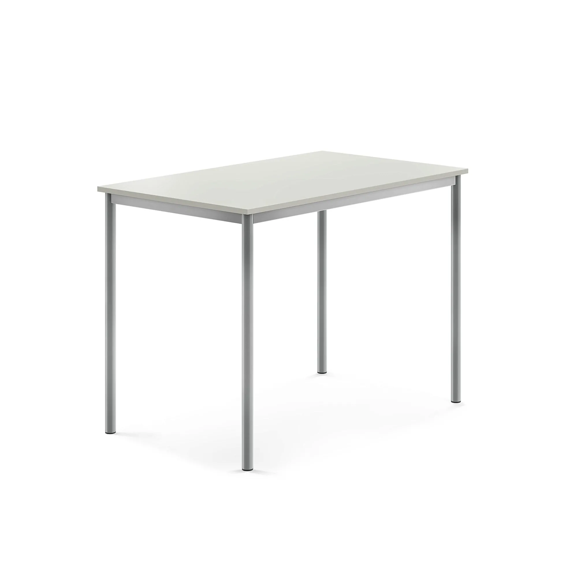 Pöytä BORÅS Korkeapainelaminaatti HPL, 1200x800x900 mm, harmaa, hopeanharmaa