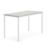 Pöytä BORÅS Korkeapainelaminaatti HPL, 1600x800x900 mm, harmaa, valkoinen