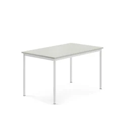 Pöytä BORÅS Korkeapainelaminaatti HPL, 1200x800x720 mm, harmaa, valkoinen