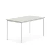 Pöytä BORÅS Korkeapainelaminaatti HPL, 1400x800x720 mm, harmaa, valkoinen