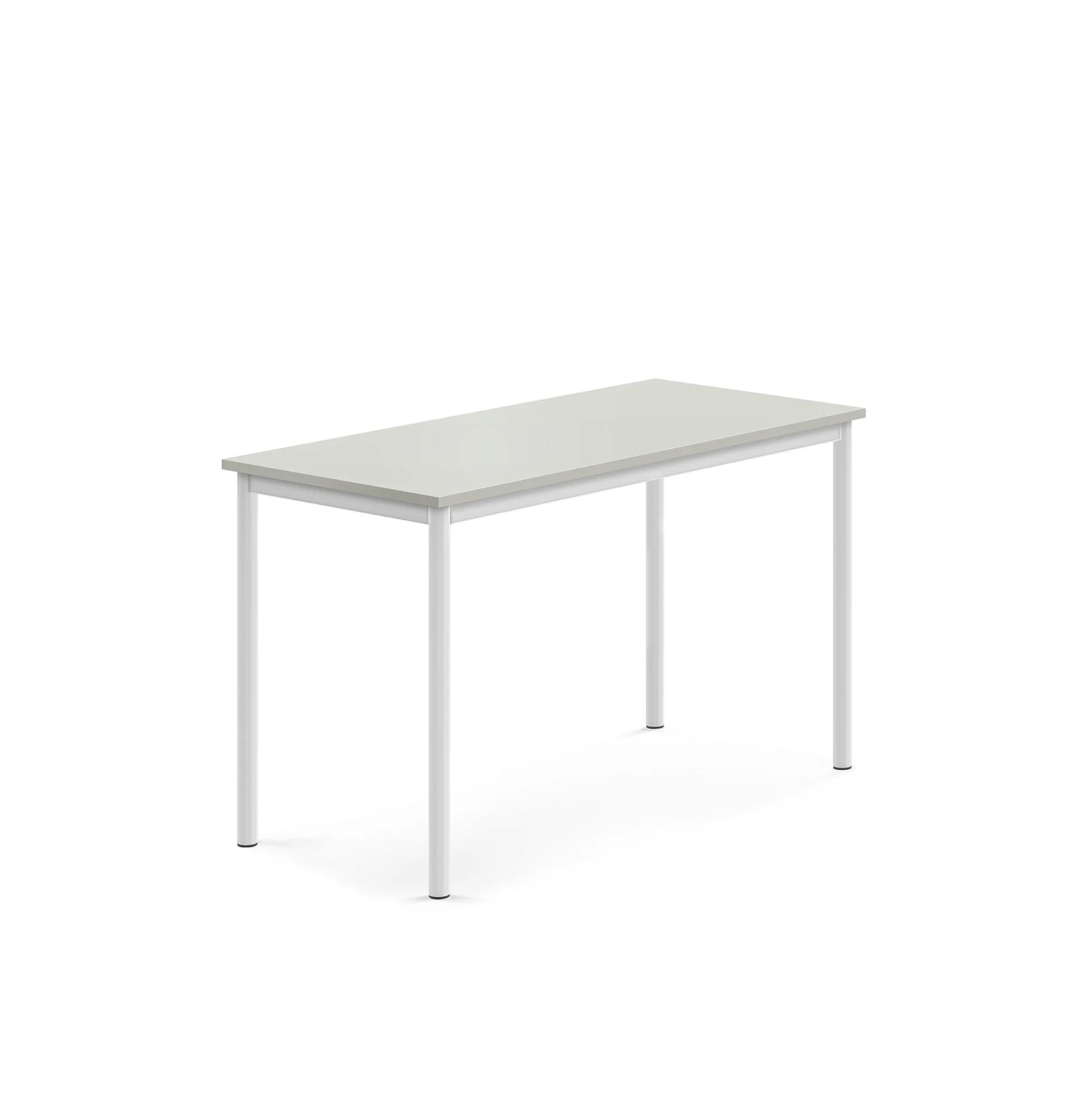 Pöytä BORÅS Korkeapainelaminaatti HPL, 1200x600x720 mm, harmaa, valkoinen