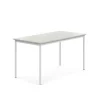 Pöytä BORÅS Korkeapainelaminaatti HPL, 1400x700x720 mm, harmaa, valkoinen